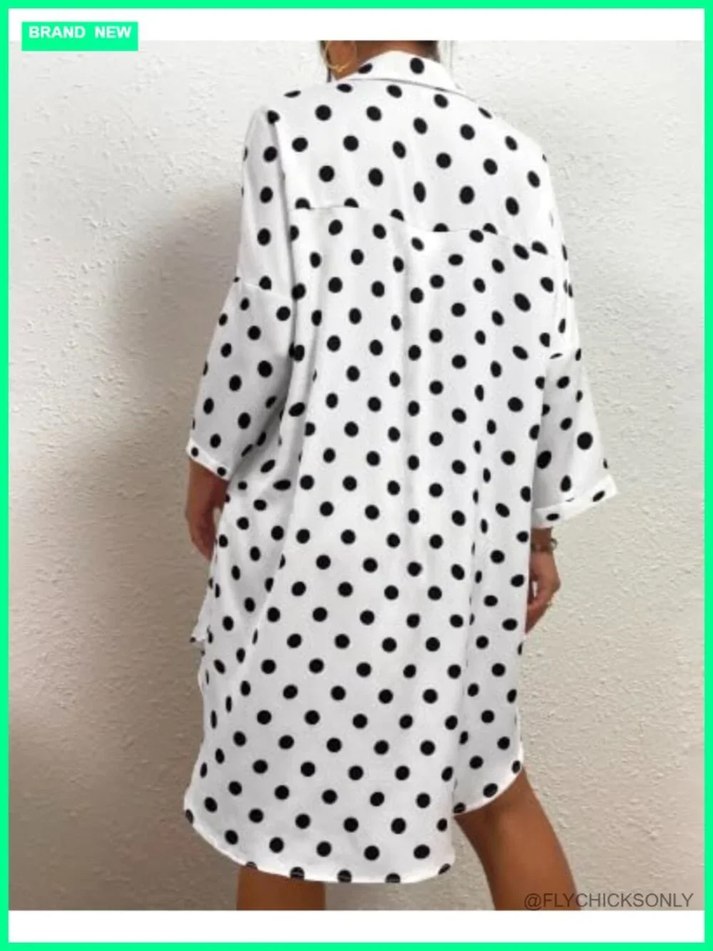 Women's Swim Cover Up Blouse Button Down Shirt Dress, 3/4 Sleeve, Lightweight,